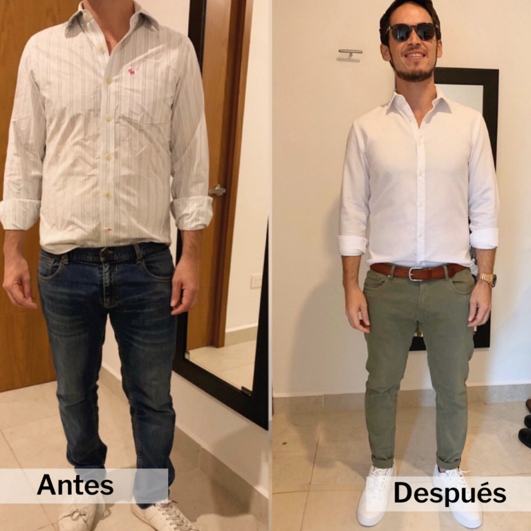 Antes y después
